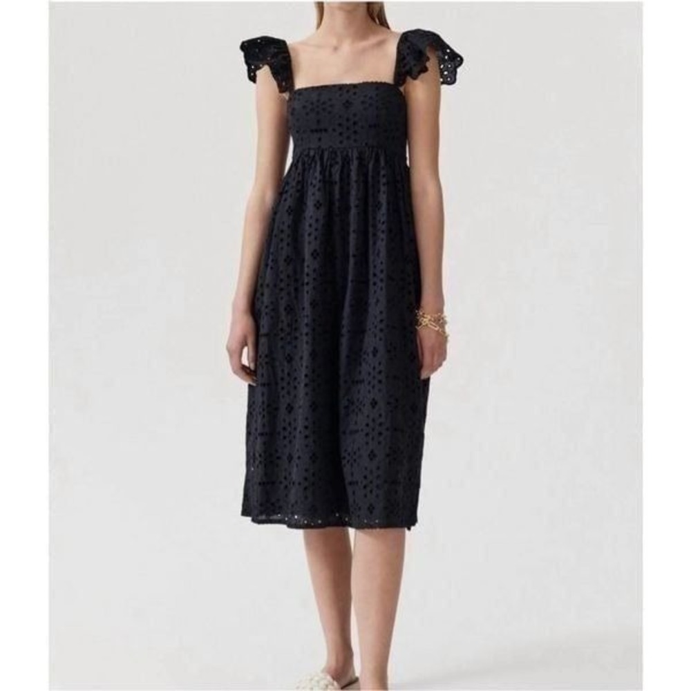 NWT Baum und PFERDGARTEN Ashaki Black Dress Size M